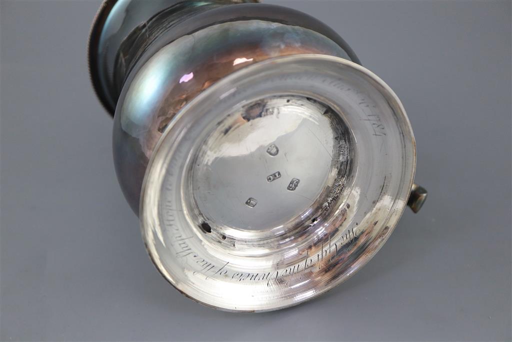 A George III silver tankard, by Thomas Chawner,